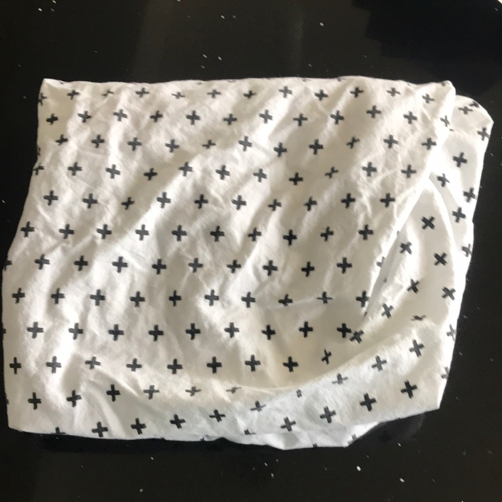 Cotton crib sheet